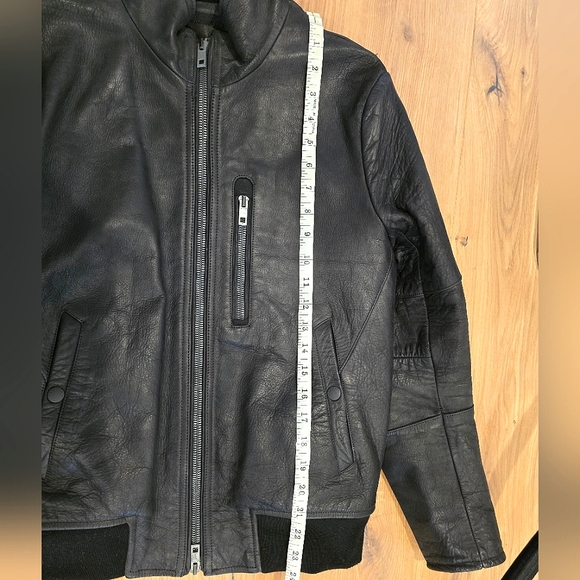 Rag & Bone Mens Leather Jacket - Picture 6 of 6